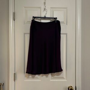 Cato Deep Purple A-Line Skirt